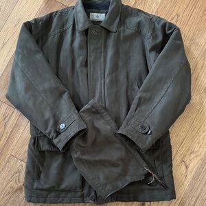 😊RAINFOREST Olive Green Military Field Jacket